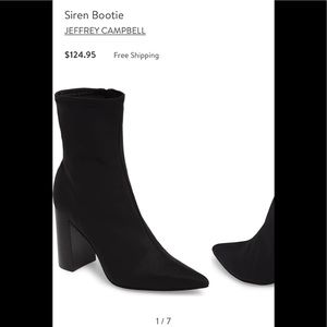 Jeffrey Campbell siren bootie